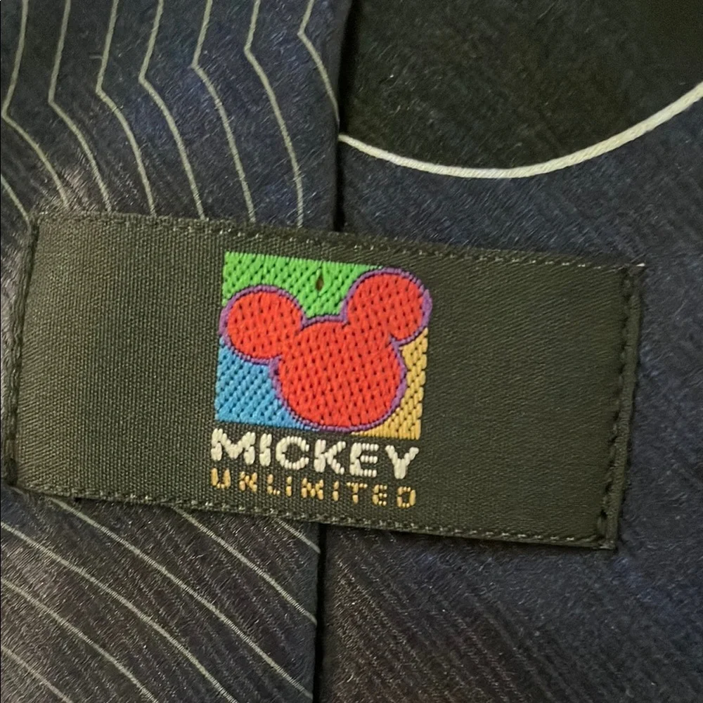 Disney Mickey Mouse Black Tie